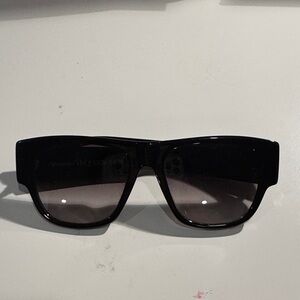 Alexander McQueen Black Sunglasses